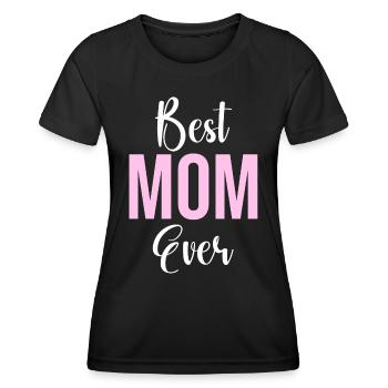 Mom Gift Mother's Day Birthday Mom - Women's Functional T-Shirt - black - Front - AI Model Female 172 light (172cm)