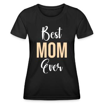 Mom Gift Mother's Day Birthday Mom - Women's Functional T-Shirt - black - Front - AI Model Female 172 light (172cm)