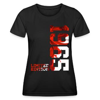 61ST BIRTHDAY 61 YEARS LIMITED EDITION 1965 - Women's Functional T-Shirt - black - Front - AI Model Female 172 light (172cm)