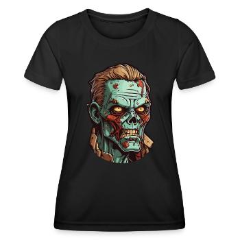 Zombie - Women's Functional T-Shirt - black - Front - AI Model Female 172 light (172cm)