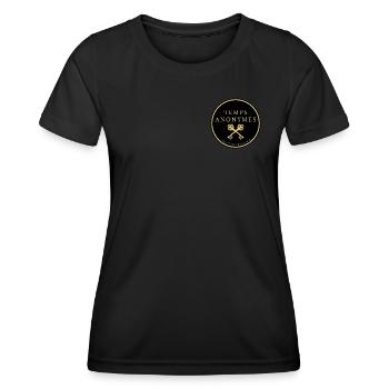 TEMPS ANONYMES - T-shirt sport Femme - noir - Devant - AI Model Female 172 light (172cm)