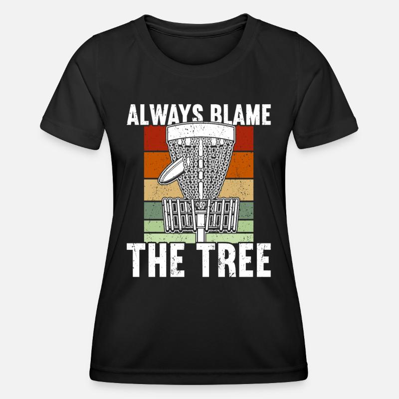Disc Golf - Women's Functional T-Shirt - black