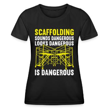 Échafaudage Échafaudage - T-shirt sport Femme - noir - Devant - AI Model Female 172 light (172cm)