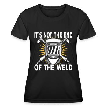 Soudure Soudeur Soudeur Soudeur - T-shirt sport Femme - noir - Devant - AI Model Female 172 light (172cm)