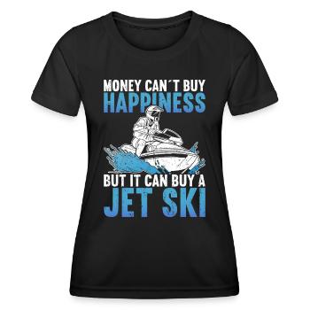 Jet Ski Jet Skiing - T-shirt sport Femme - noir - Devant - AI Model Female 172 light (172cm)