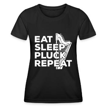 Harpes harpes - T-shirt sport Femme - noir - Devant - AI Model Female 172 light (172cm)