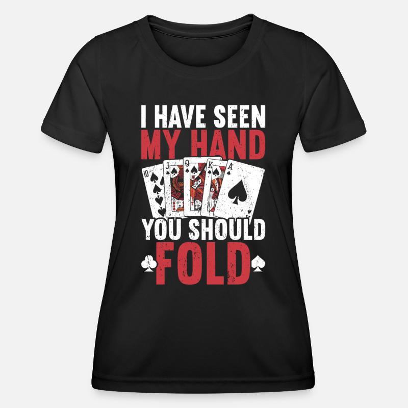 Poker - Women's Functional T-Shirt - black