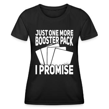 Jeu de cartes à collectionner - T-shirt sport Femme - noir - Devant - AI Model Female 172 light (172cm)