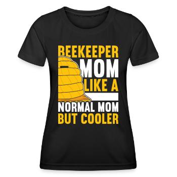 Beekeeper Honeybee Bee Keeping Bee Keeper - Women's Functional T-Shirt - black - Front - AI Model Female 172 light (172cm)