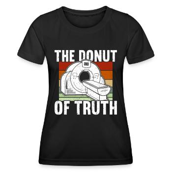 Radiologie Rad Tech Radiologe - Frauen Funktions-T-Shirt - Schwarz - Vorne - AI Model Female 172 light (172cm)