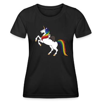 Ferret - Women's Functional T-Shirt - black - Front - AI Model Female 172 light (172cm)