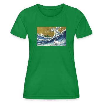 Rabbit - Women's Functional T-Shirt - kelly green - Front - AI Model Female 172 dark (172cm)
