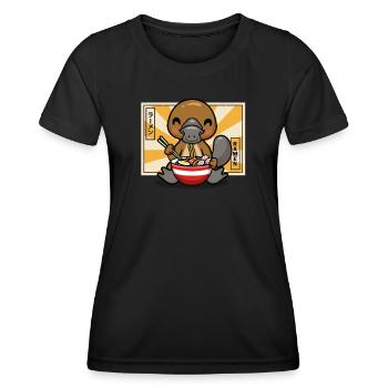 Platypus - Women's Functional T-Shirt - black - Front - AI Model Female 172 light (172cm)