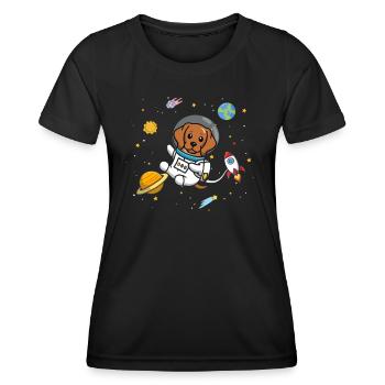 Rhodesian Ridgeback - Women's Functional T-Shirt - black - Front - AI Model Female 172 light (172cm)