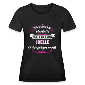 je ne suis pas Parfaite Joelle - T-shirt sport Femme - noir - Devant - AI Model Female 172 light (172cm)