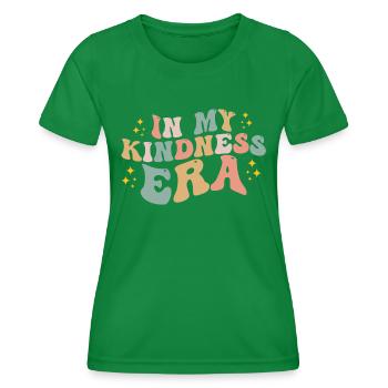 In My Kindness Era Funny Groovy In My Kindness Era - T-shirt sport Femme - vert - Devant - AI Model Female 172 dark (172cm)
