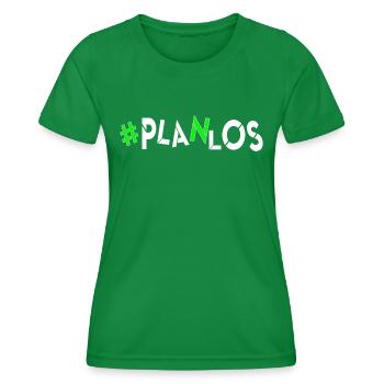 heute keine Idee kein Plan kopflos planlos - Frauen Funktions-T-Shirt - Kelly Green - Vorne - AI Model Female 172 dark (172cm)