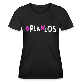 heute keine Idee kein Plan ideelos kopflos planlos - Frauen Funktions-T-Shirt - Schwarz - Vorne - AI Model Female 172 light (172cm)