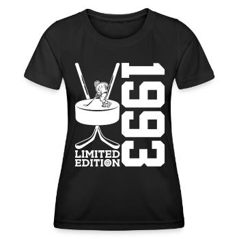 LIMITED EDITION 1993 EISHOCKEY 33. GEBURTSTAG - Women's Functional T-Shirt - black - Front - AI Model Female 172 light (172cm)