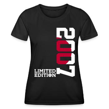 LIMITED EDITION 2007 JAPAN 19TH BIRTHDAY - Women's Functional T-Shirt - black - Front - AI Model Female 172 light (172cm)