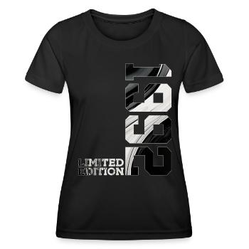 LIMITED EDITION 1992 34TH BIRTHDAY - Women's Functional T-Shirt - black - Front - AI Model Female 172 light (172cm)