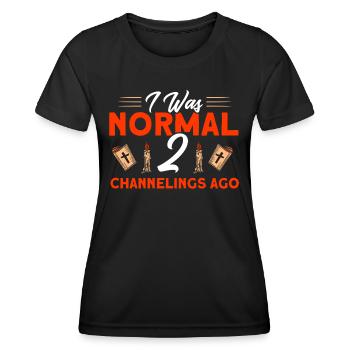 Spukhaus Geisterjäger Geisterjagd Geschenk - Frauen Funktions-T-Shirt - Schwarz - Vorne - AI Model Female 172 light (172cm)