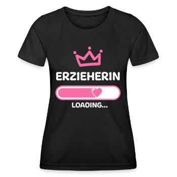 Erzieherin Ausbildung Geschenkideen - Frauen Funktions-T-Shirt - Schwarz - Vorne - AI Model Female 172 light (172cm)