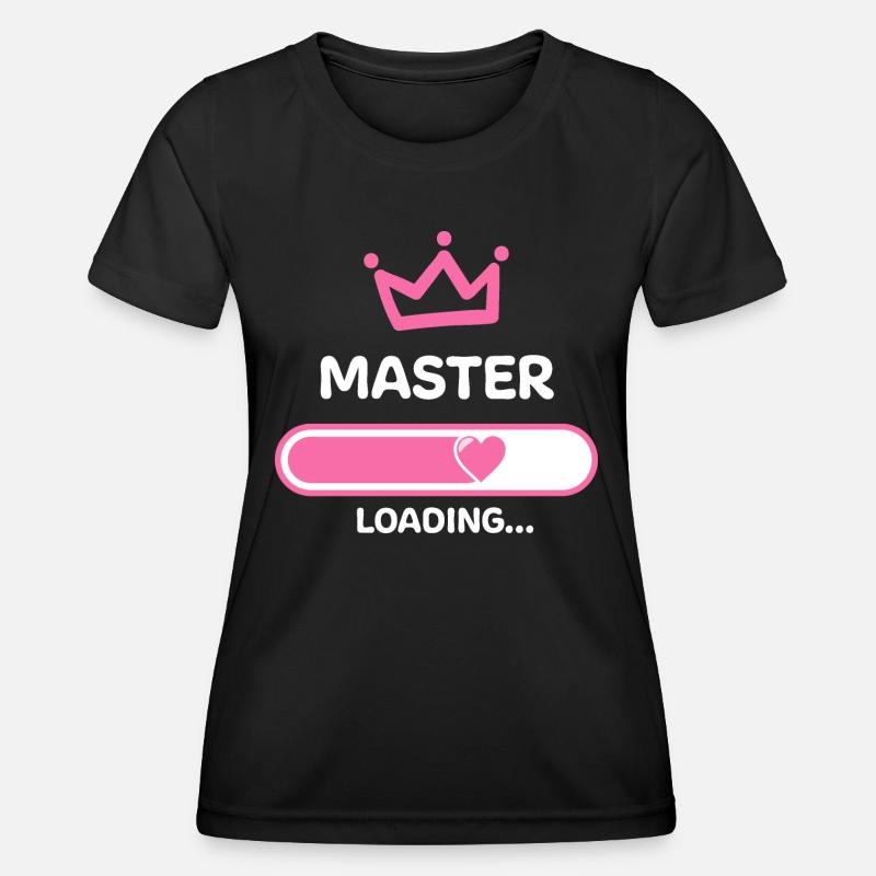 StudyIng Master - Women's Functional T-Shirt - black