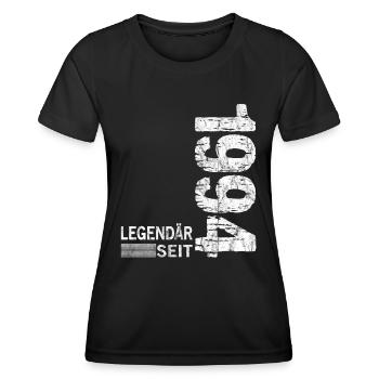 Geburtstag Geboren 1994 Mann Legendär seit 1994 - Frauen Funktions-T-Shirt - Schwarz - Vorne - AI Model Female 172 light (172cm)