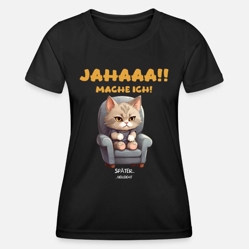 YEEEEEEEEEEEEEEEEEEEEEEEEEEEE - Women's Functional T-Shirt - black