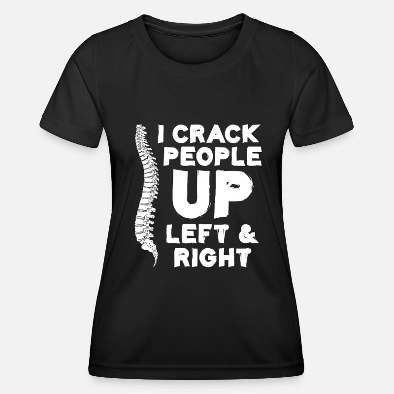 Osteopath gifts - Women's Functional T-Shirt - black
