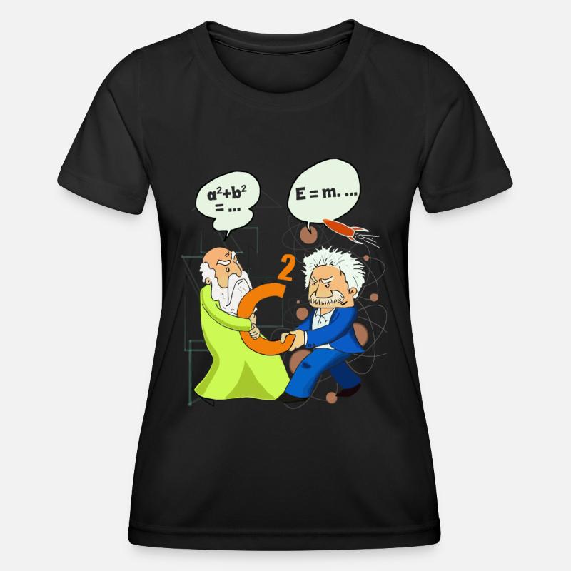 Math and Science shirt - Women's Functional T-Shirt - black