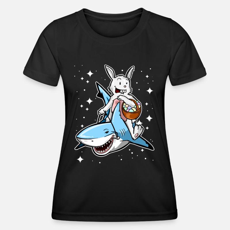 Galactic Easter! - Women's Functional T-Shirt - black
