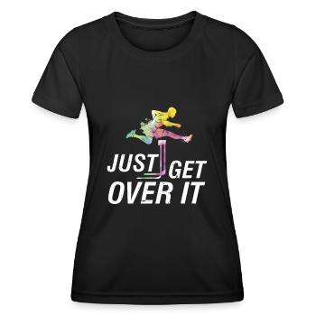 Athletics Athletics Leisure, Professional Sports - Women's Functional T-Shirt - black - Front - AI Model Female 172 light (172cm)
