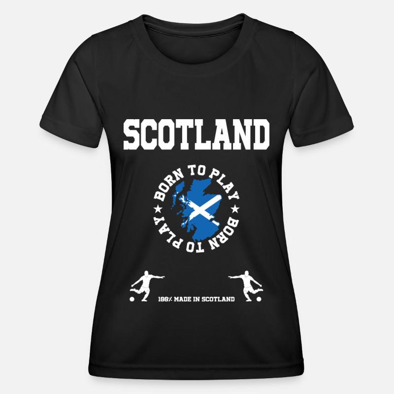Scotland - Women's Functional T-Shirt - black