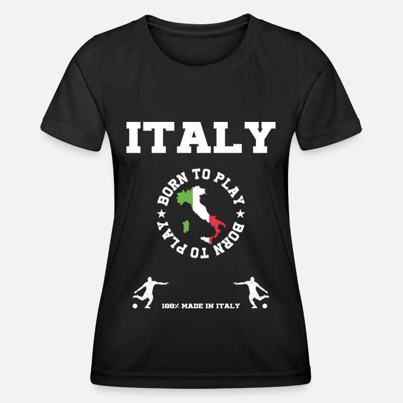 Italy - Women's Functional T-Shirt - black
