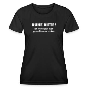 Lehrer Zubehör für deinen Humor - Frauen Funktions-T-Shirt - Schwarz - Vorne - AI Model Female 172 light (172cm)