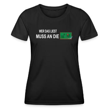 Lehrer Zubehör für deinen Humor - Frauen Funktions-T-Shirt - Schwarz - Vorne - AI Model Female 172 light (172cm)