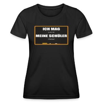 Lehrer Zubehör für deinen Humor - Frauen Funktions-T-Shirt - Schwarz - Vorne - AI Model Female 172 light (172cm)