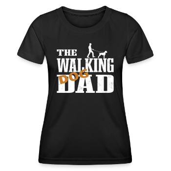 Dogs German Wirehaired Dog Owners - Women's Functional T-Shirt - black - Front - AI Model Female 172 light (172cm)