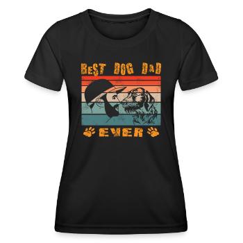 Dogs German Wirehaired Dog Owners - Women's Functional T-Shirt - black - Front - AI Model Female 172 light (172cm)