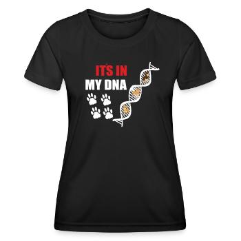 Chien Chihuahua Propriétaire de chien Gechenkidee - T-shirt sport Femme - noir - Devant - AI Model Female 172 light (172cm)