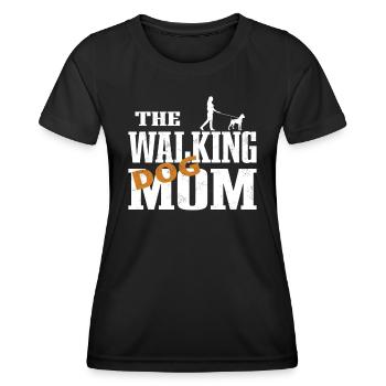 Hund Boxer Hundebesitzer Geschenkidee - Frauen Funktions-T-Shirt - Schwarz - Vorne - AI Model Female 172 light (172cm)