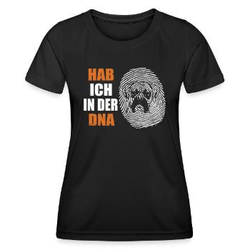Hund Boxer Hundebesitzer Geschenkidee - Frauen Funktions-T-Shirt - Schwarz - Vorne - AI Model Female 172 light (172cm)
