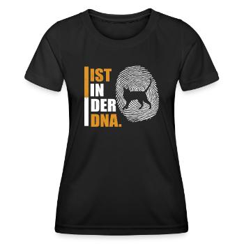 Cat Friend, Cat Accessories Gift - Women's Functional T-Shirt - black - Front - AI Model Female 172 light (172cm)