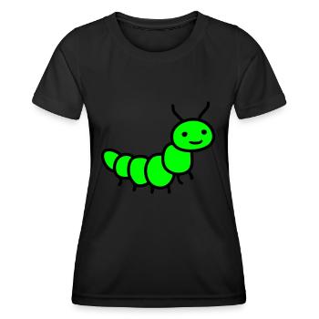 caterpillar - Women's Functional T-Shirt - black - Front - AI Model Female 172 light (172cm)