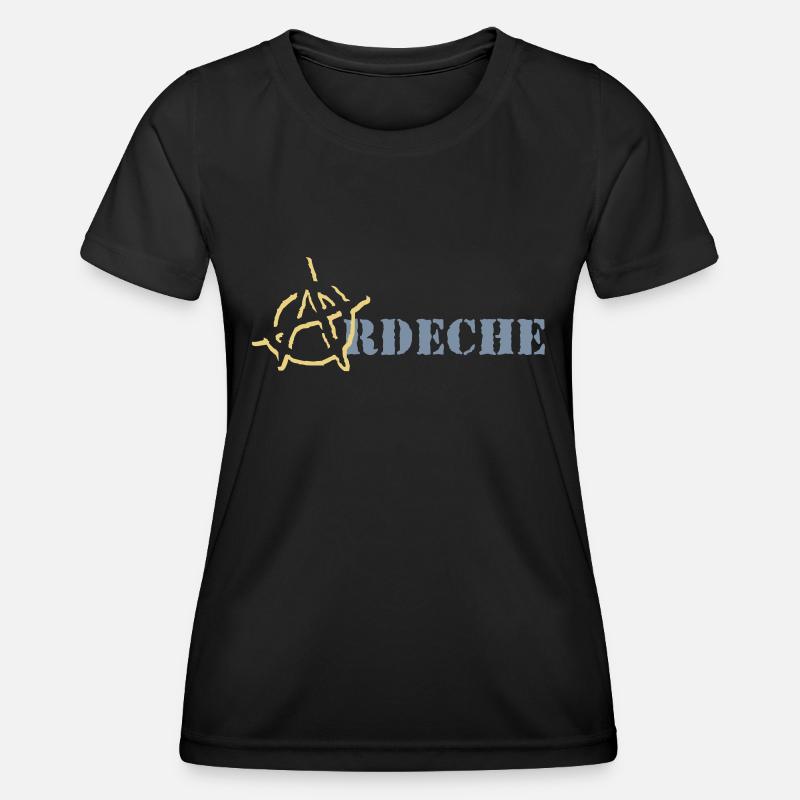 Anarchy Ardeche - Women's Functional T-Shirt - black