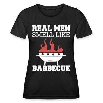 Grill Grillen Griller BBQ Barbecue - T-shirt sport Femme - noir - Devant - AI Model Female 172 light (172cm)