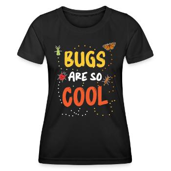 Insect Entomologist Biology - Women's Functional T-Shirt - black - Front - AI Model Female 172 light (172cm)