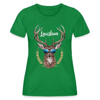 État libre de Bavière Bavarois - T-shirt sport Femme - vert - Devant - AI Model Female 172 dark (172cm)